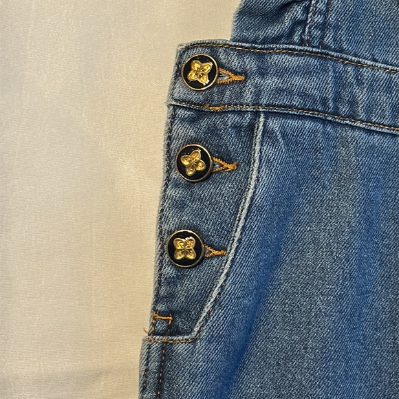 ABEL & LULA DENIM DENIM ROMPER . Kids 6 yrs - Picture 4 of 12